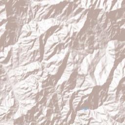 Crown King Arizona Terrain Map