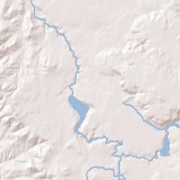 Lake of the Woods Arizona Terrain Map