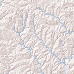 Glen Mary Alabama Terrain Map