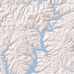 Houston Alabama Terrain Map