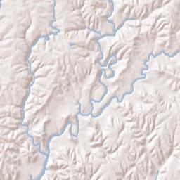 Crane Hill Alabama Terrain Map