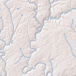North Walter Alabama Terrain Map