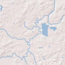 Euharlee Terrain Map