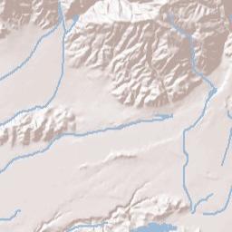 San Dimas Terrain Map