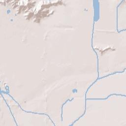San Bernardino, California Terrain Map