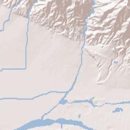 West Highlands California Terrain Map