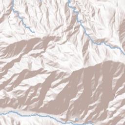 Angelus Oaks California Terrain Map