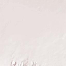 Bush California Terrain Map