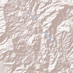 Burro John Arizona Terrain Map