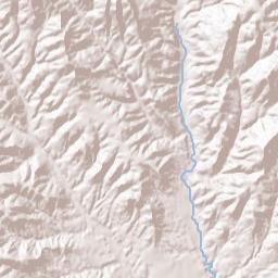 Cibecue Creek Arizona Terrain Map