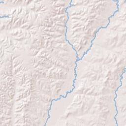 Willow Arkansas Terrain Map