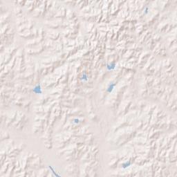 Yalobusha County Terrain Map
