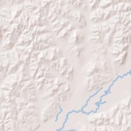 Detroit Alabama Terrain Map
