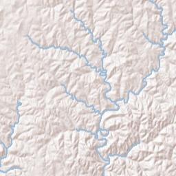 Sunny Home Alabama Terrain Map