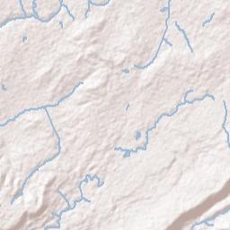Fridays Crossing Alabama Terrain Map