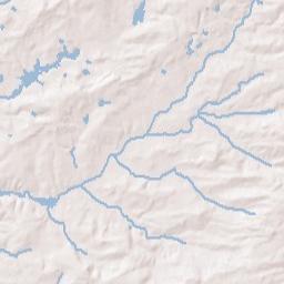 Richland County Terrain Map