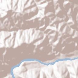 Ikedachō Terrain Map