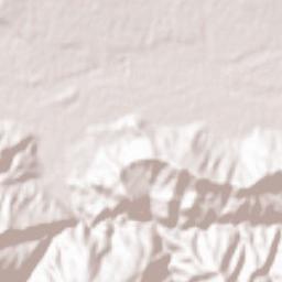 Yoshinogawa Shi Terrain Map