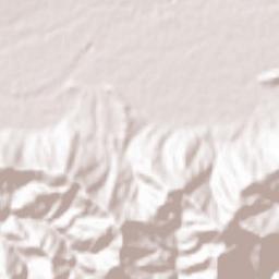 Kamojimachō-jōgejima Terrain Map