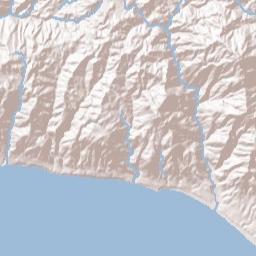 Trancas California Terrain Map