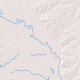 White Oak Bluff Arkansas Terrain Map