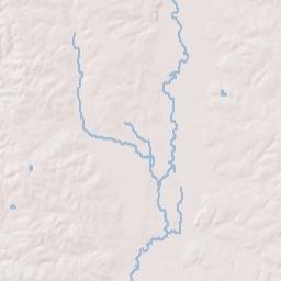 Staves Arkansas Terrain Map