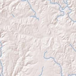 Nauvoo Alabama Terrain Map