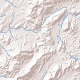 Bluffton Alabama Terrain Map