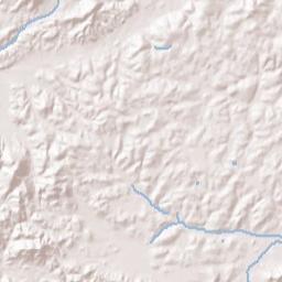 Tecumseh Alabama Terrain Map