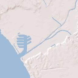 Playa Vista California Terrain Map