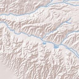 El Casco California Terrain Map