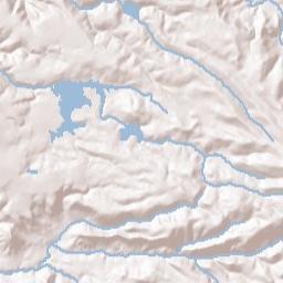 Hawley Lake Arizona Terrain Map