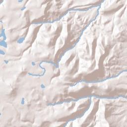 Rosebud Arizona Terrain Map