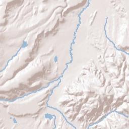 Nutrioso Arizona Terrain Map