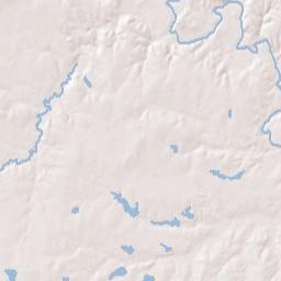 Bryan County Terrain Map