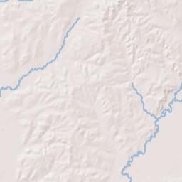 Dallas County Terrain Map