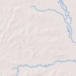 Bunn Arkansas Terrain Map