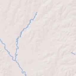 Calmer Arkansas Terrain Map