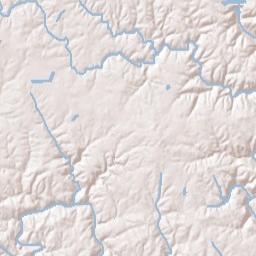 Burrows Crossroads Alabama Terrain Map