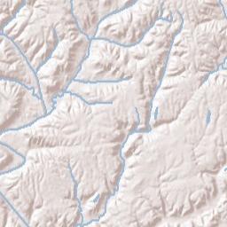 Powellville Alabama Terrain Map