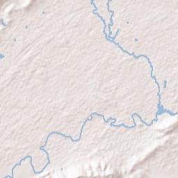 Hood Alabama Terrain Map