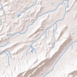 Piedmont Springs Alabama Terrain Map