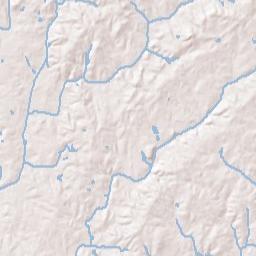 Cobb County Terrain Map