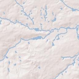South Congaree Terrain Map