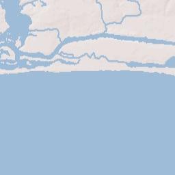 Oak Island Terrain Map