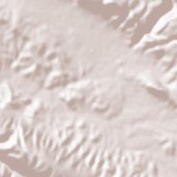 Zarneh Terrain Map