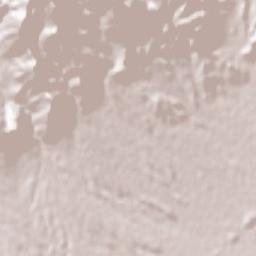 Mahallat Terrain Map