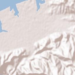 Saijō Terrain Map
