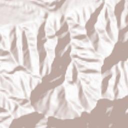 Niihama-shi Terrain Map