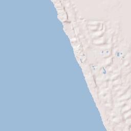 Manhattan Beach Terrain Map